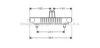 AVA QUALITY COOLING PE3283 Oil Cooler, engine oil